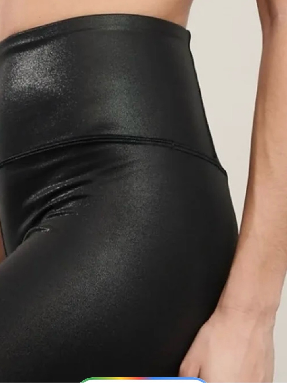 Athleta Elation Ultra High Rise Tight (Shine) ) Black XS